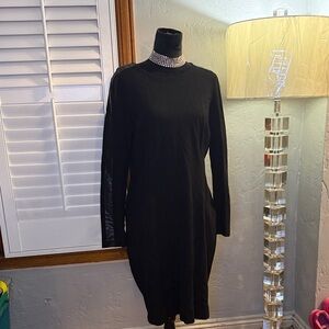 Lauren Ralph Lauren Black Long Sleeve Dress
